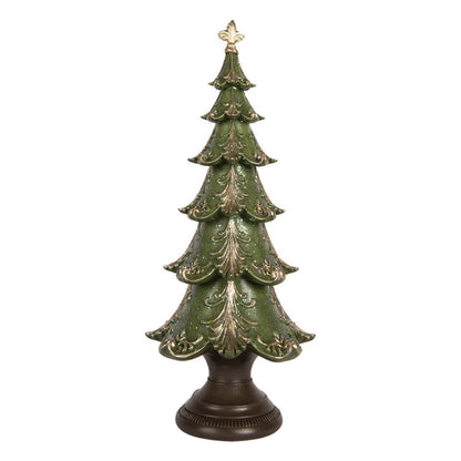 Innendørs julepynt Juletre Ø 18x41 cm Grønn
