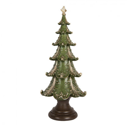 Innendørs julepynt Juletre Ø 18x41 cm Grønn