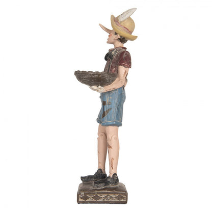 Dekorasjon Pinocchio med tallerken 31 cm