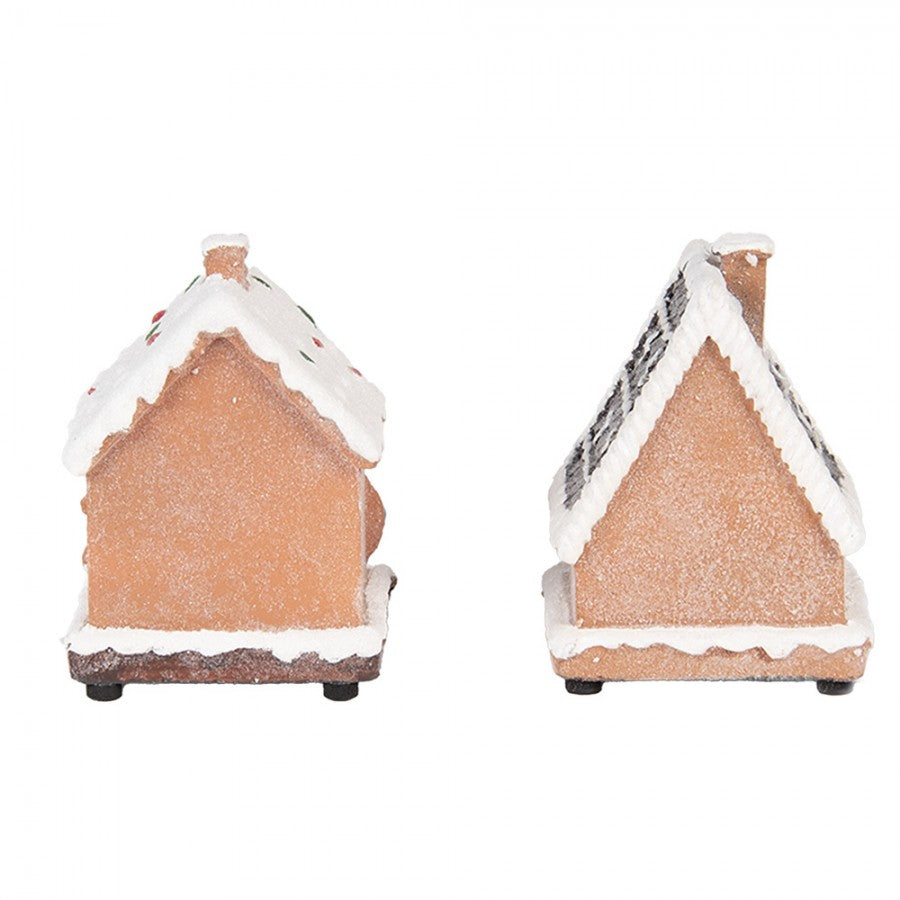 Belysning Jul LED Pepperkakeby 17 deler