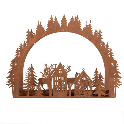 Julelysestake 32x9x23 cm metall