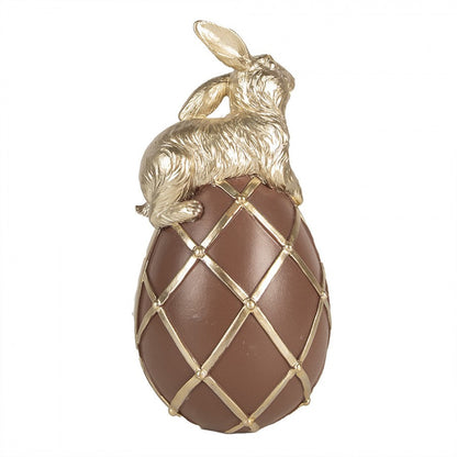 Påskepynt Kanin 20 Cm Brun Polyresin