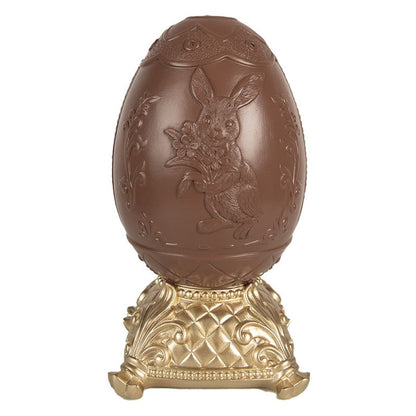 Påskepynt Egg 25 Cm Brun Polyresin