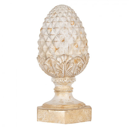 Bokstøtter Sett med 2 stk 16x14x29 cm Beige Gull