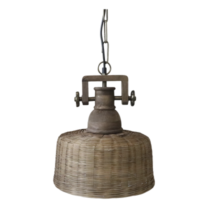 Taklampe 2-pakk Rattan/Mangotre H33/Ø31 cm