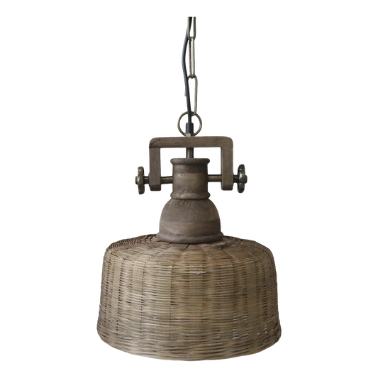 Taklampe 2-pakk Rattan/Mangotre H33/Ø31 cm