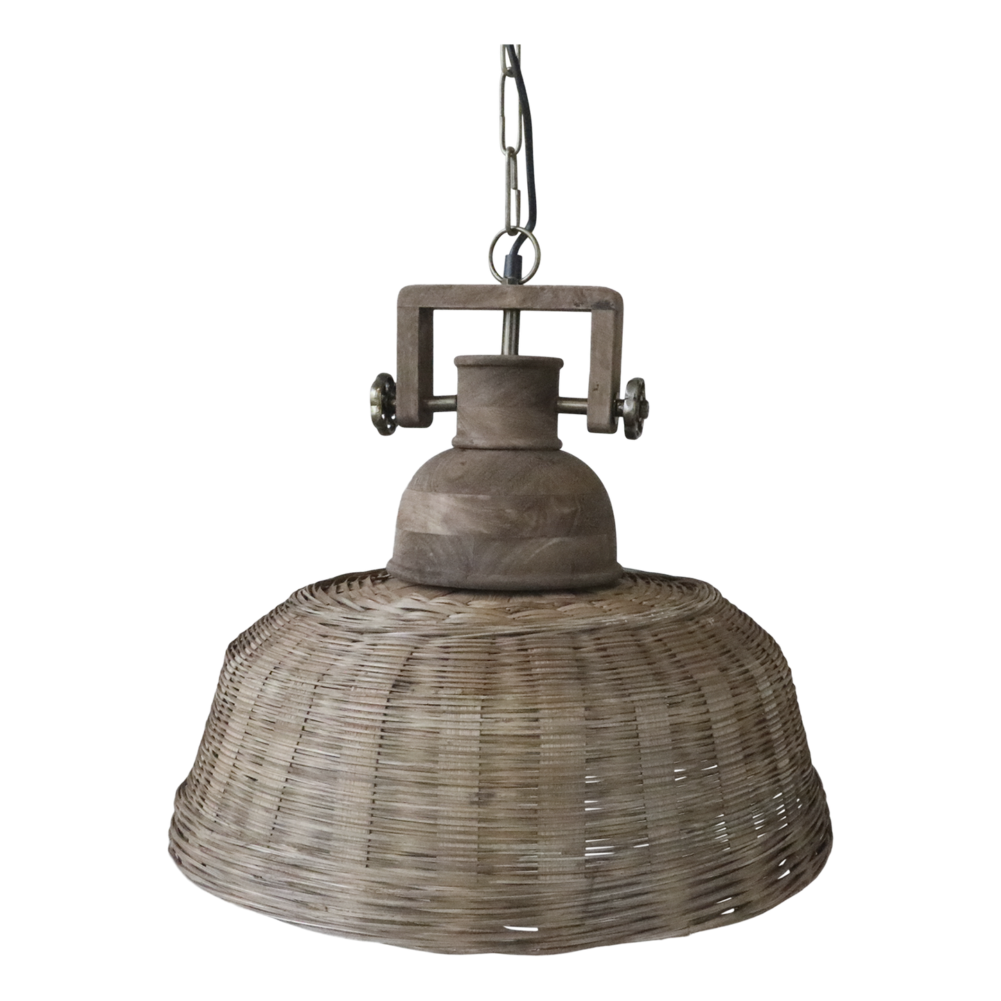 Taklampe 2-pakk Rattan/Mangotre H43/Ø50 cm