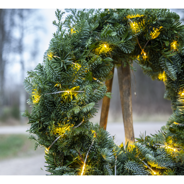 Utendørs julepynt Lyslenke Transparent 720 cm