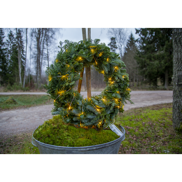 Utendørs julepynt Lyslenke Transparent 720 cm