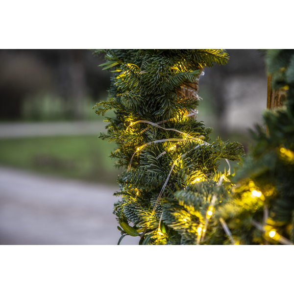 Utendørs julepynt Lyslenke Transparent 720 cm