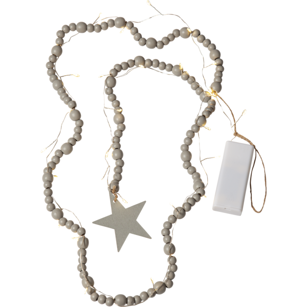 Belysning Jul Lyslenke Treperler Beige 150 cm
