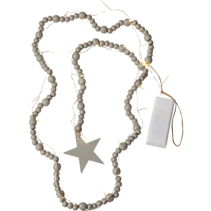 Belysning Jul Lyslenke Treperler Beige 150 cm