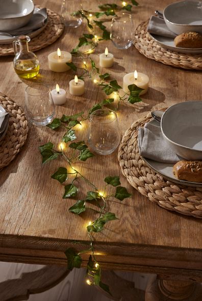 Div. belysning Lyslenke eføy 200 cm 2-pakning