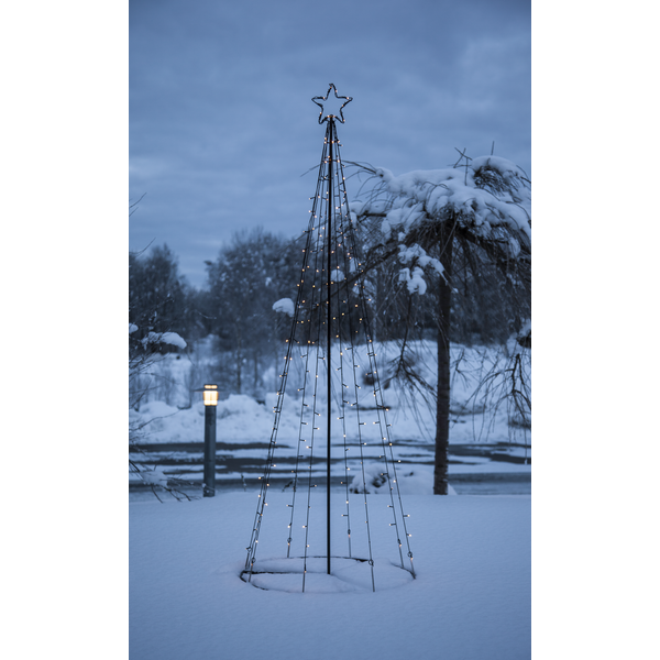 Utendørs julepynt Gran 210 cm