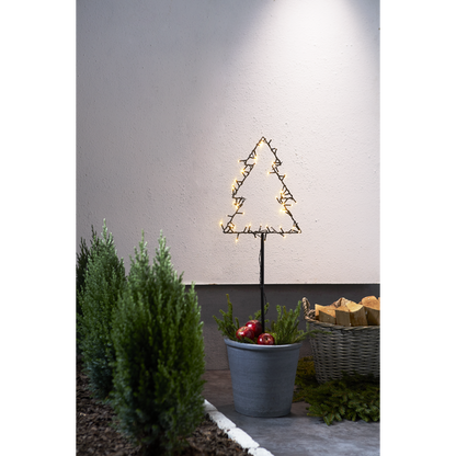 Utendørs julepynt Gran 90 cm