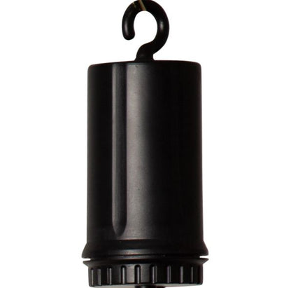 Div. Hagebelysning Hengende dekorasjon Bowl Svart