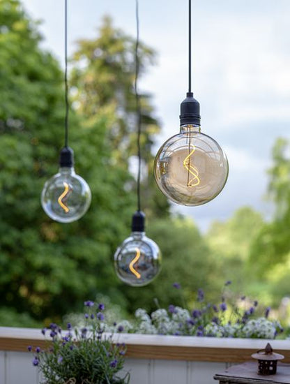 Div. Hagebelysning Hengende dekorasjon Bowl Transparent
