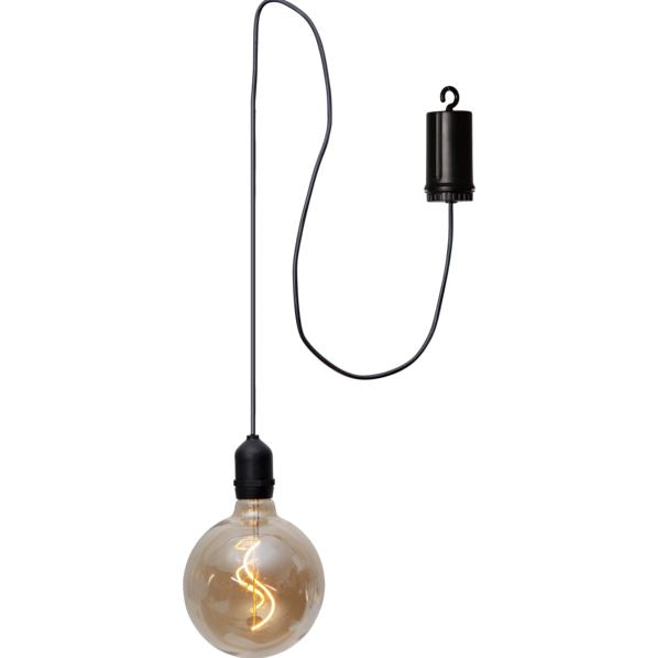 Div. Hagebelysning Hengende dekorasjon Bowl Amber