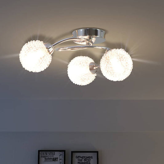 Taklampe med 3 LED-pærer G9 120 W