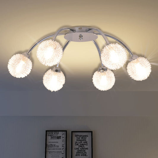 Taklampe med 6 LED-pærer G9 240 W