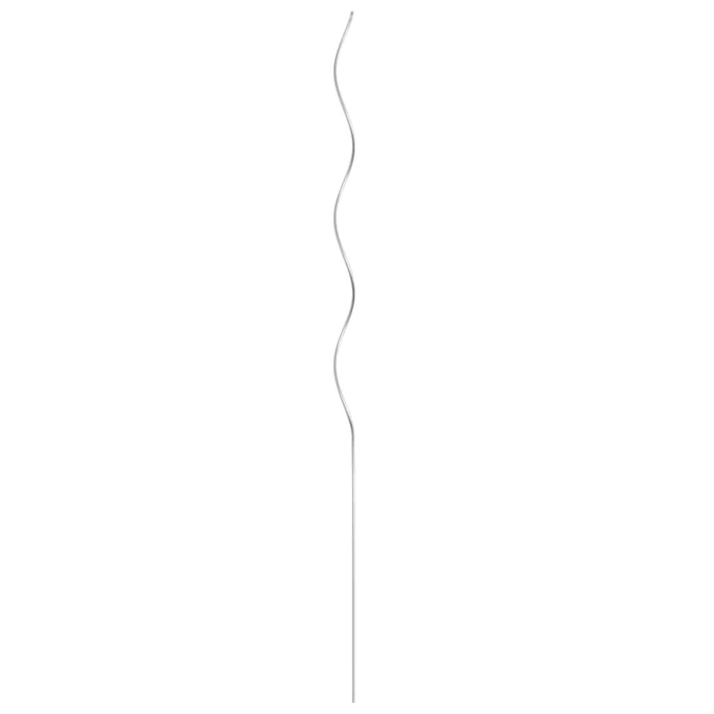 Spiralplantestøtter 50 stk 110 cm galvanisert stål