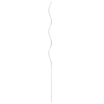 Spiralplantestøtter 50 stk 110 cm galvanisert stål
