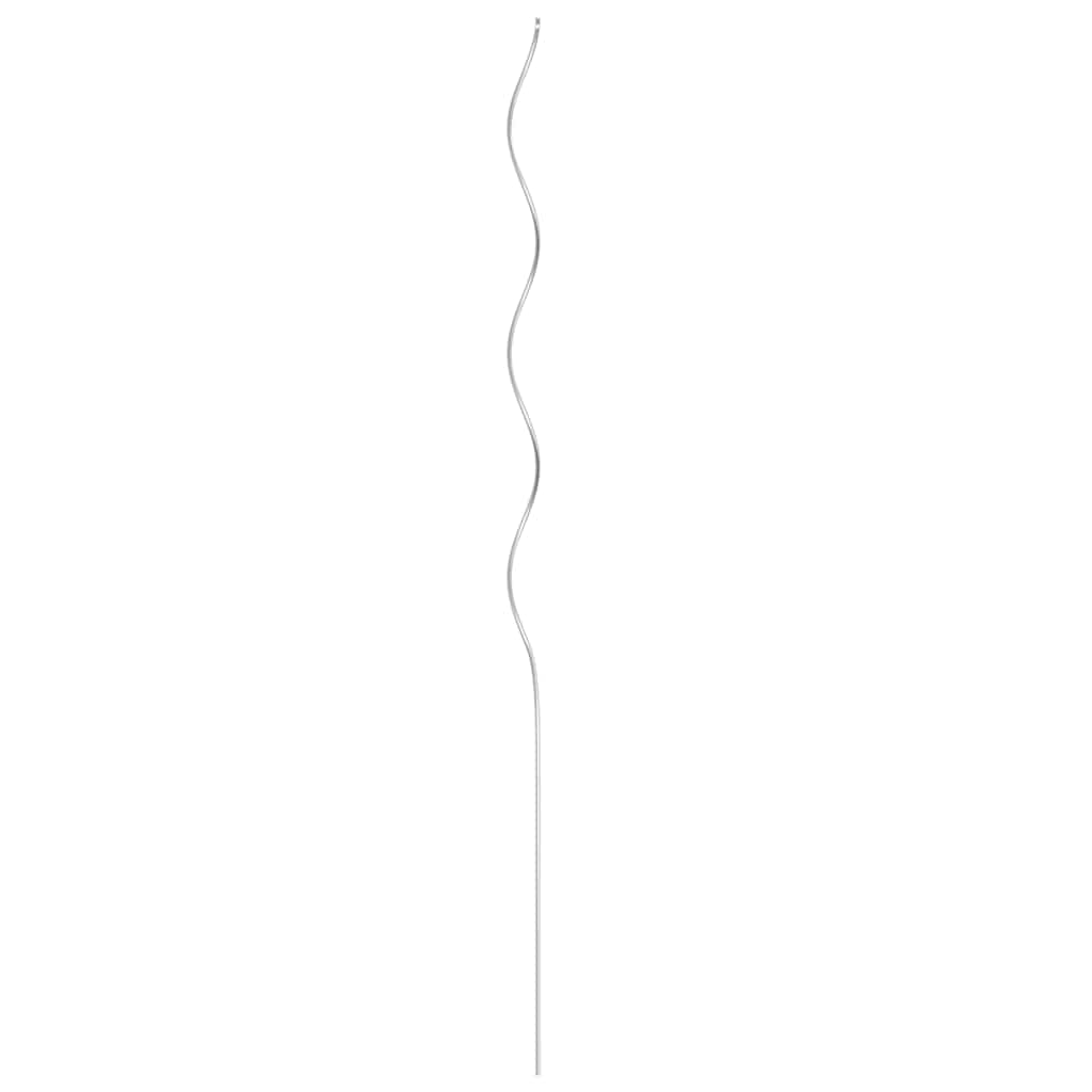 Spiralplantestøtter 50 stk 110 cm galvanisert stål