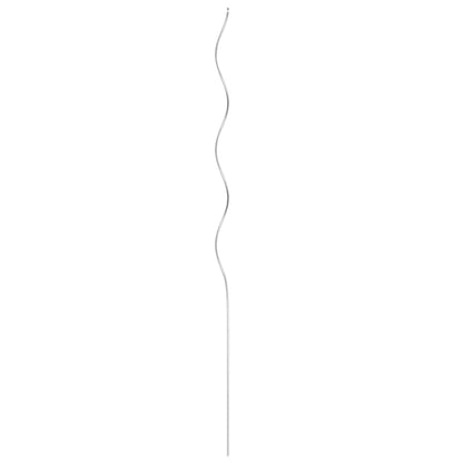 Spiralplantestøtter 50 stk 110 cm galvanisert stål