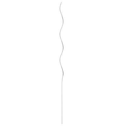 Spiralplantestøtter 50 stk 110 cm galvanisert stål