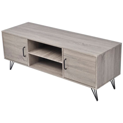 TV-Møbel Grå Tv-benk 120x40x45 cm
