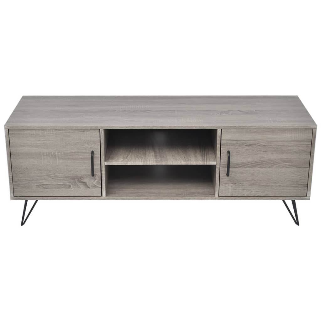 TV-Møbel Grå Tv-benk 120x40x45 cm