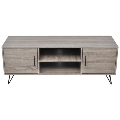 TV-Møbel Grå Tv-benk 120x40x45 cm