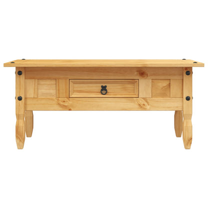 Salongbord Sofabord Tre meksikansk Corona-stil furu 100x55x44 cm
