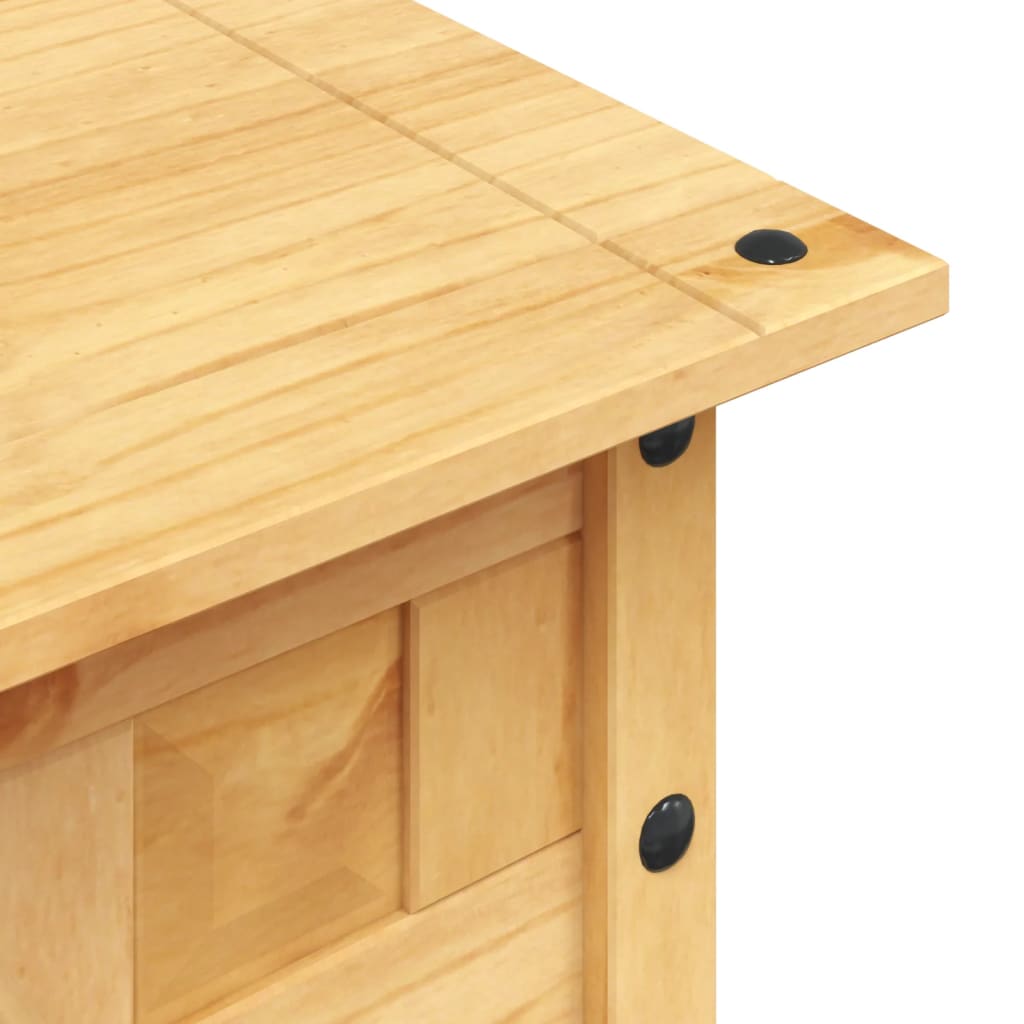 Salongbord Sofabord Tre meksikansk Corona-stil furu 100x55x44 cm