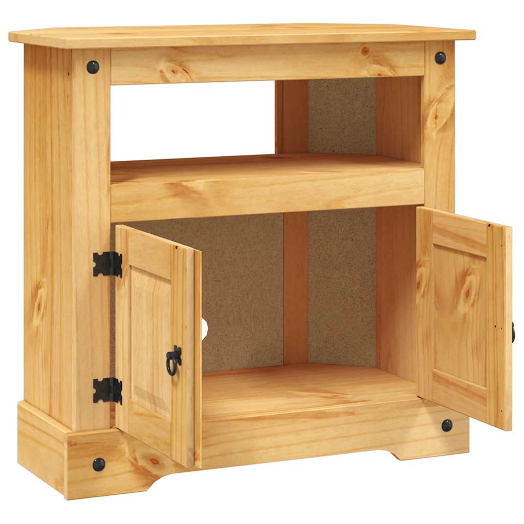 Avlastningsbord Konsollbord Tre meksikansk Corona-stil furu 80x43x78 cm