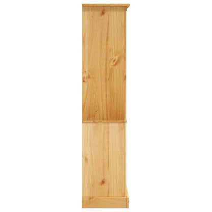 Bokhylle Tre med 5 hyller meksikansk Corona-stil furu 80x40x170 cm