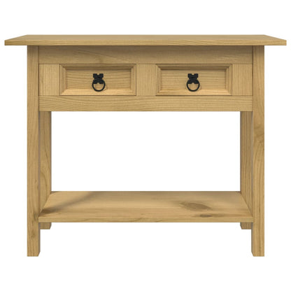 Avlastningsbord Konsollbord Tre meksikansk Corona-stil furu 93x34,5x73 cm