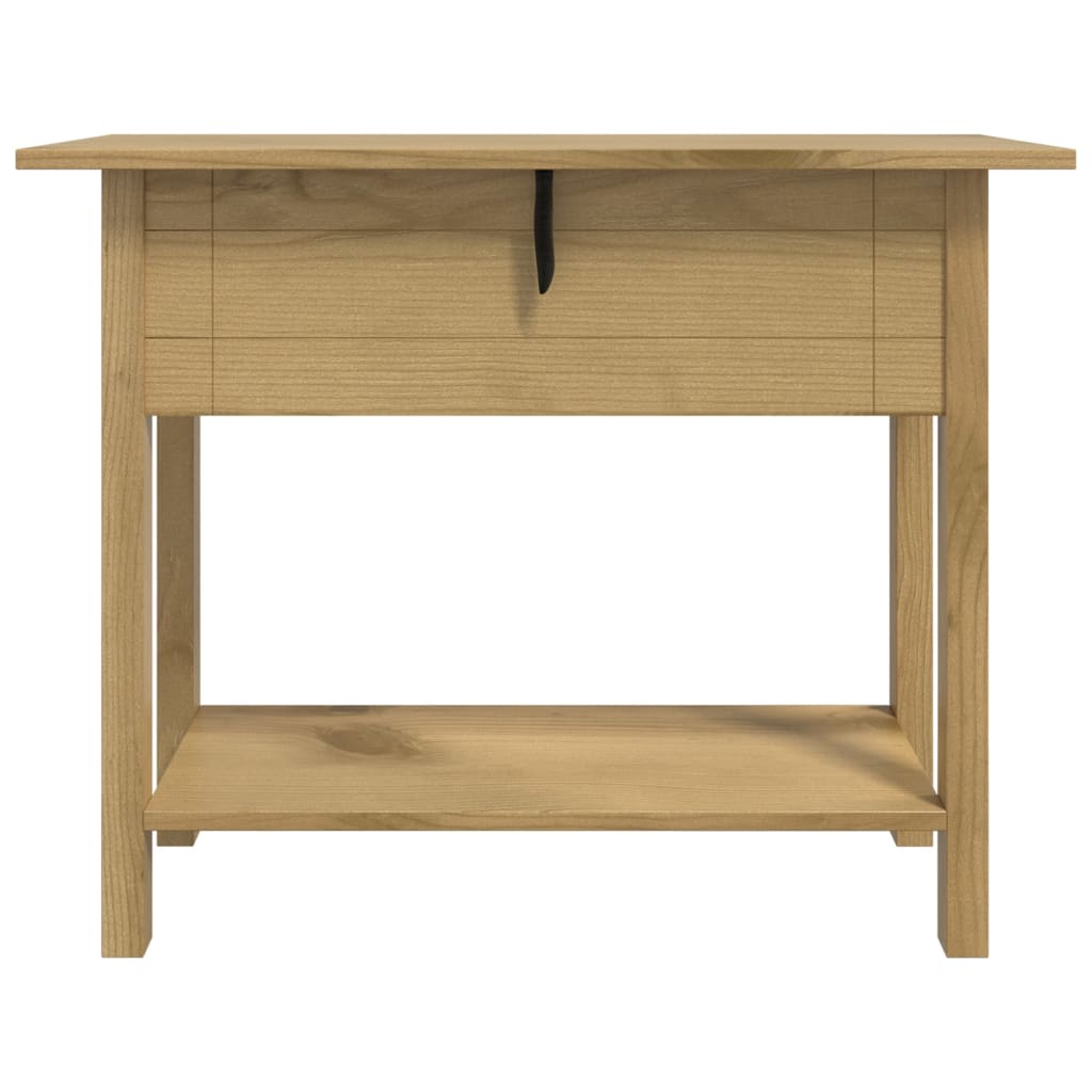 Avlastningsbord Konsollbord Tre meksikansk Corona-stil furu 93x34,5x73 cm