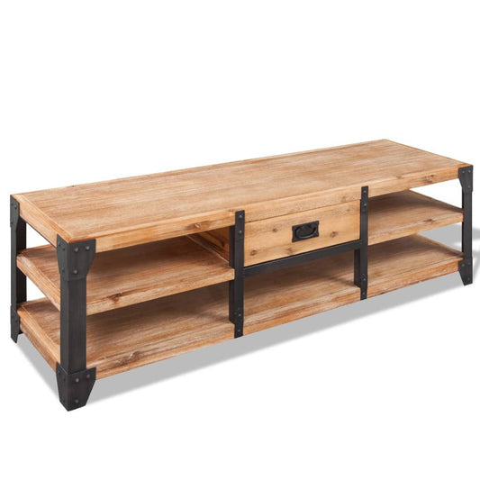 TV-Møbel Tre TV-benk heltre akasie 140x40x45 cm