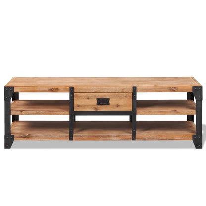 TV-Møbel Tre TV-benk heltre akasie 140x40x45 cm