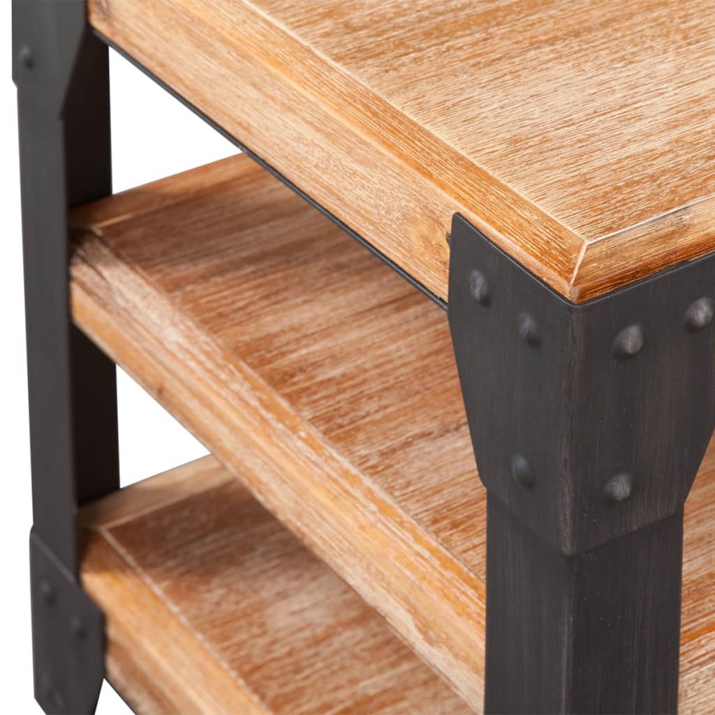 TV-Møbel Tre TV-benk heltre akasie 140x40x45 cm