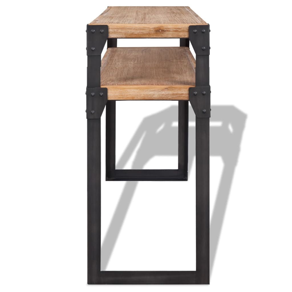 Avlastningsbord Konsollbord Tre heltre akasie 120x40x85 cm