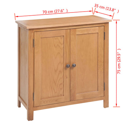 Skjenk Tre heltre Eik 70x35x75 cm