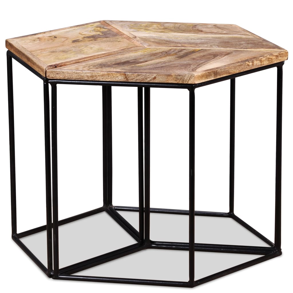Salongbord Sofabord Tre Heltre Mango 56x48x40 cm