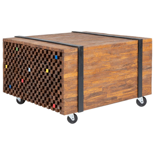 Sidebord Tre teak 60x60x38 cm