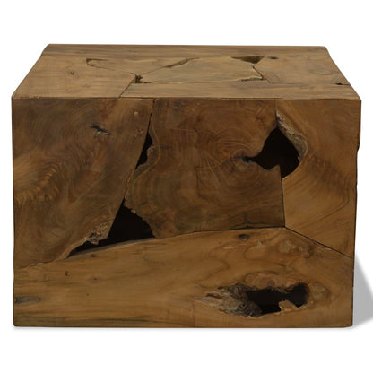 Salongbord Sofabord Tre heltre Brun 50x50x35 cm brun