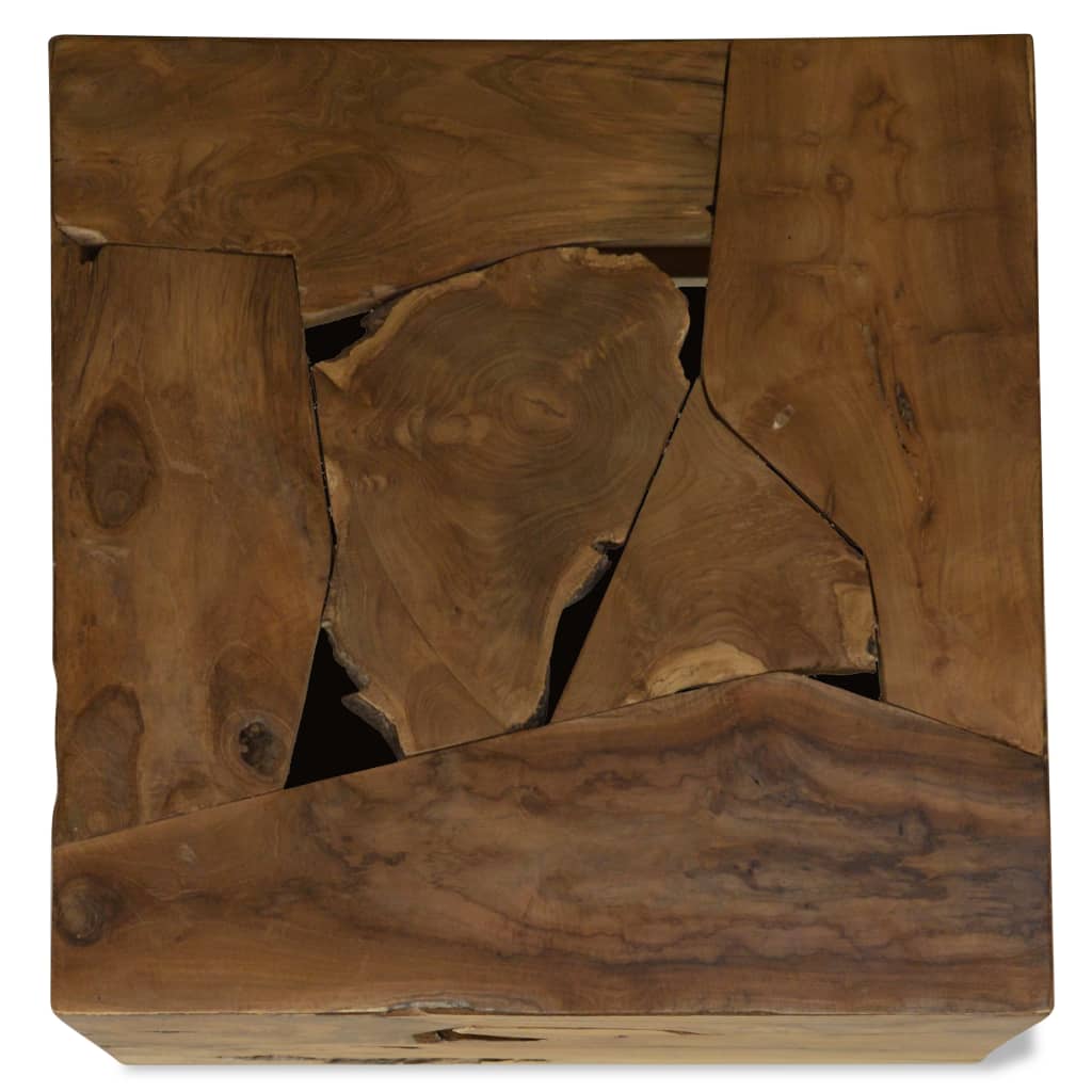 Salongbord Sofabord Tre heltre Brun 50x50x35 cm brun