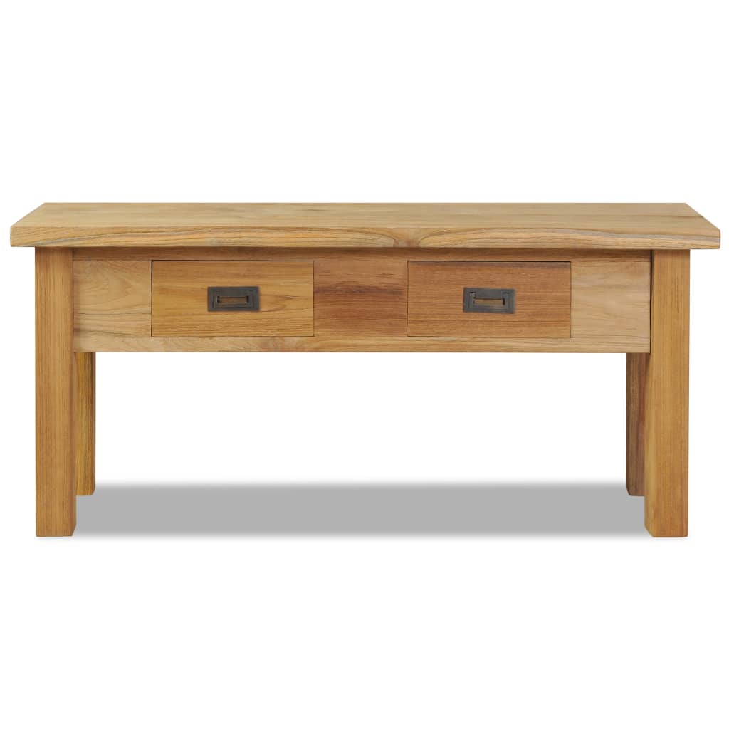Sittebenk Hallbenk massiv teak 90x30x40 cm