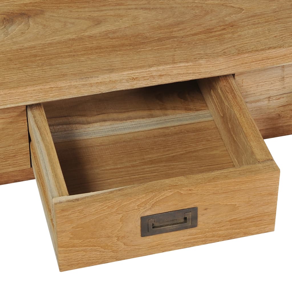 Sittebenk Hallbenk massiv teak 90x30x40 cm
