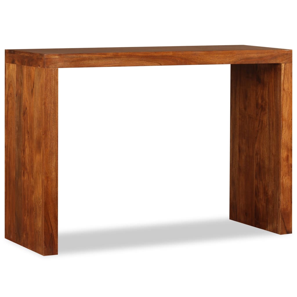 Avlastningsbord konsollbord Tre heltre med honningfinish 110x40x76 cm